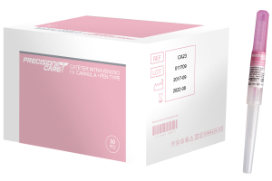 Catéter Intravenoso Rosado